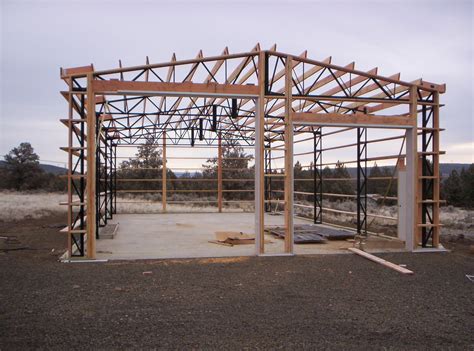 open web truss metal buildings